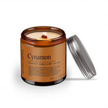 Sojowa świeca zapachowa w słoiku - Cynamon